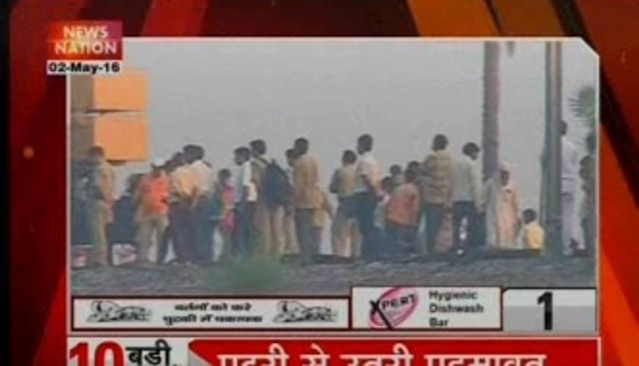 Faizabad Express derails near Hapur