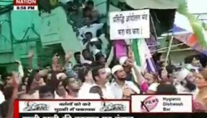 Trupti takes her campaign to Haji Ali dargah