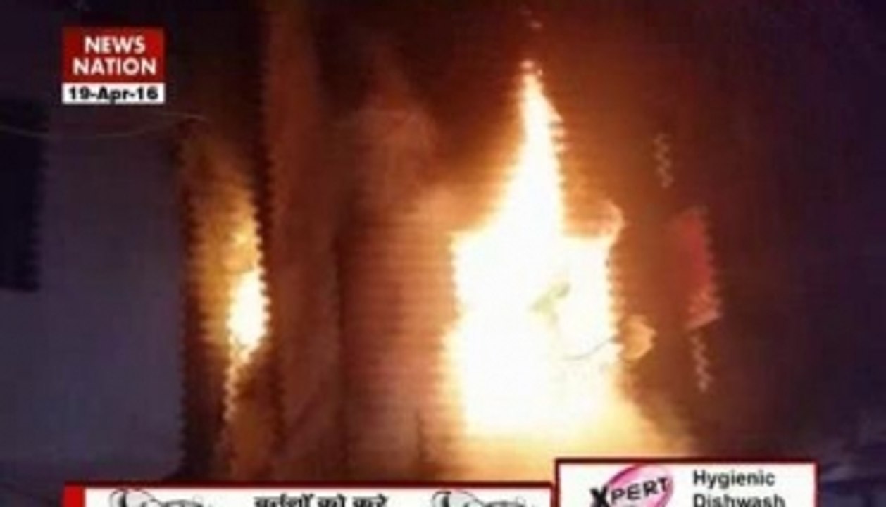 Six killed, 34 injured in fire after gas cylinder explosions