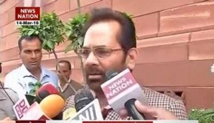 Mukhtar Abbas Naqvi praises News Nation on black money expose
