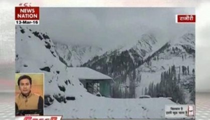 Speed News: Snowfall in Jammu and Kashmir