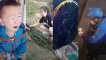 Trending in China: woman grabs peacock to take photos, and more