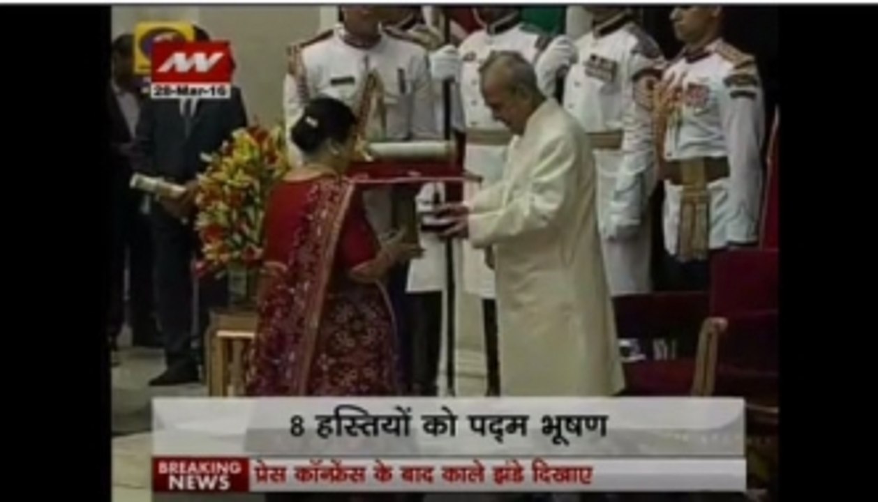 Padma awards conferred to 56 eminent persons