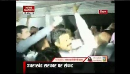 Uttarakhand ministers fight over Finance Bill in Assembly
