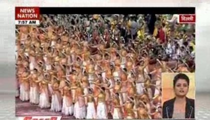 Hailstorm deters Yoga program at World Culture Festival