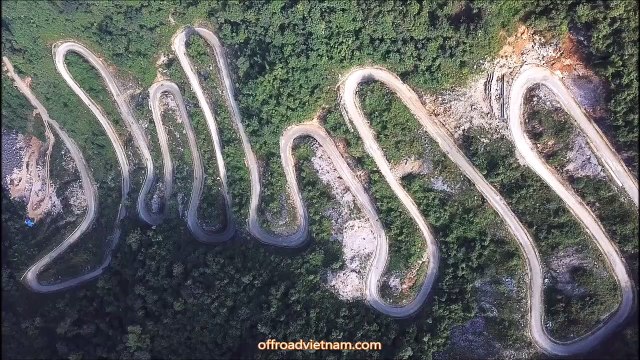 Vues Incroyables Vietnam Moto Tours Cao Bang (Bao Lac) 15 Couches Routes | VietnamOffroad.Com