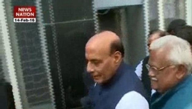 JNU protest got support from Saeed: Rajnath