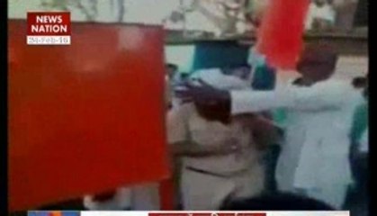 Muslim cop beaten, forced to hoist saffron flag in Latur; 16 arrested