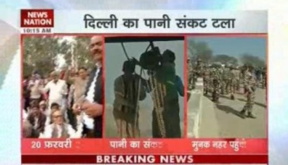 Jat stir: Water trouble fades for Delhi