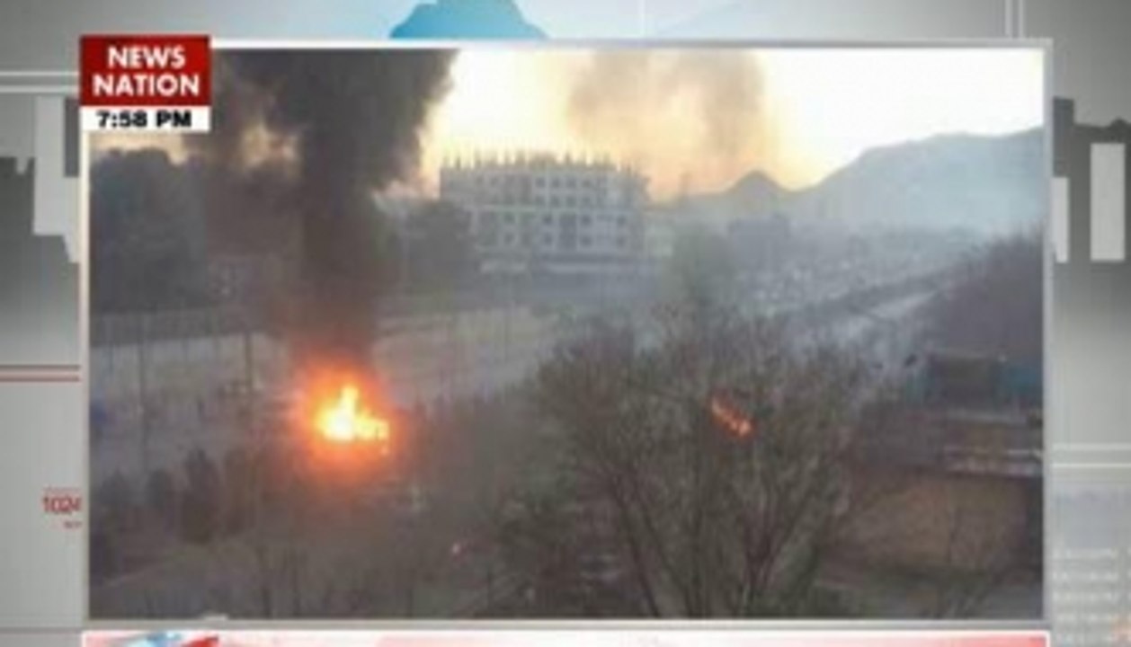 Explosion outside Russian Embassy!