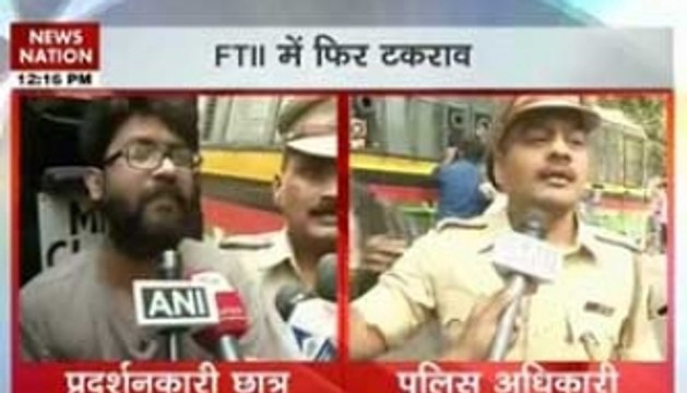 Over 20 FTII students detained for protesting against Chauhan