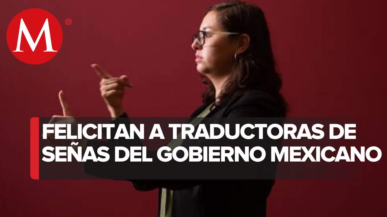 López-Gatell reconoce a traductoras de lenguaje de señas mexicanas