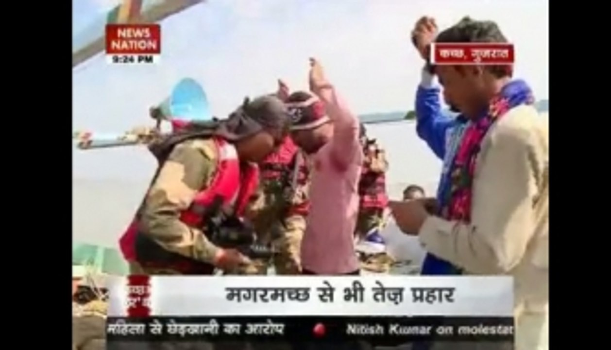 Now crocodiles to safe guard Indian borders