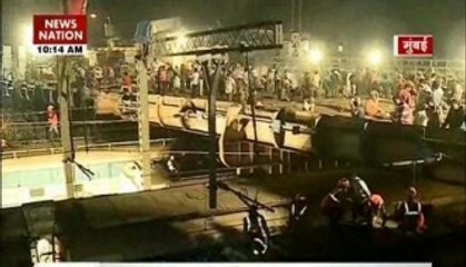Century old Hancock Bridge dismantling affects city lifeline in Mumbai