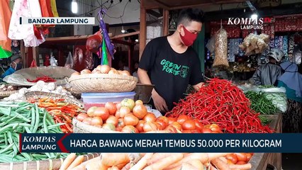 Harga Bawang Merah Tembus Rp 50.000 Ribu per Kilogram