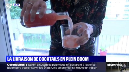 La livraison des cocktails se démocratise