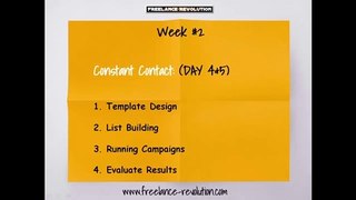 Email Marketing Course Week #2 - Day 4 & 5