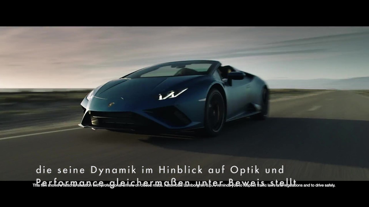 Der Lamborghini Huracán EVO Rear-Wheel Drive Spyder - Das Leben unter freiem Himmel zelebrieren