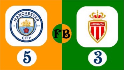 Manchester City vs AS Monaco Ligue des champions 2016-2017