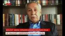 Okunan dualara tepki gösteren Bülent Arınç'a tepki yağdı!