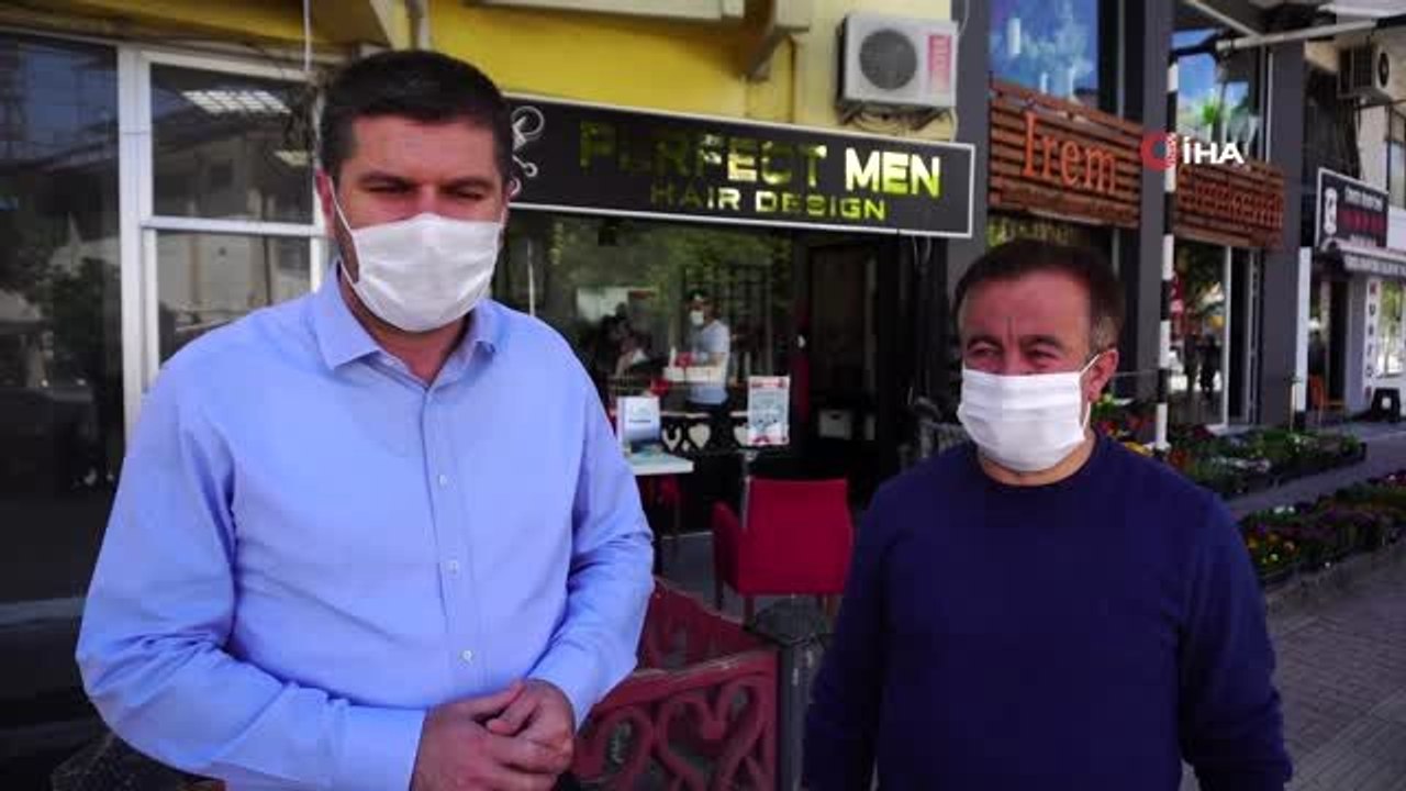 Başkan Ercengiz'den berberlere destek