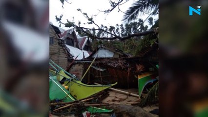 Strong Typhoon slams into Pandemic hit Philippines