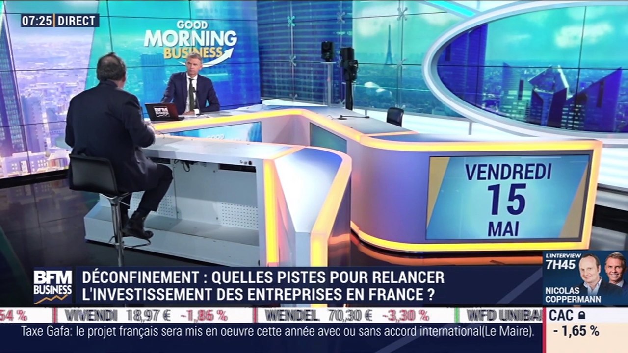 Eric Chaney (Institut Montaigne) : Quelles pistes pour relancer l'investissement des entreprises en France ? - 15/05