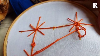 Kashmiri Ball Stitch Hand Embroidery By Razia's Daily Life