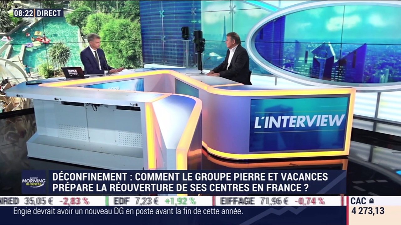 Yann Caillère (Groupe Pierre & Vacances Center Parcs) : Comment le groupe Pierre et Vacances prépare la réouverture de ses centres en France ? - 15/05