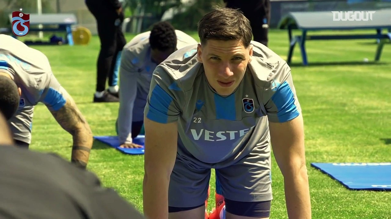 Trabzonspor Antrenmanları Sürdürüyor