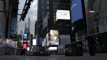 - 'Trump'ın ölüm saati' Times Meydanı'nda