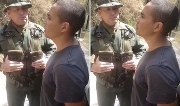 Operación Gedeón: un joven sargento capturado por los chavistas da una lección de dignidad al general que intenta humillarlo