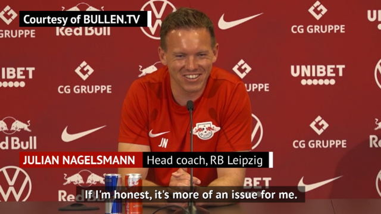Nagelsmann nervous about being heard on Leipzig sidelines