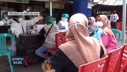 Sebagian Pedagang Takut Mengikuti Tes Cepat Covid-19