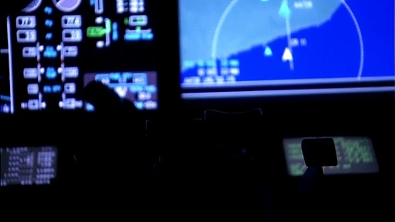 Inside Plane Cockpit