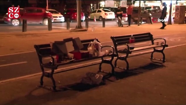 Sahilde doğum günü partisi sevinci kısa sürdü