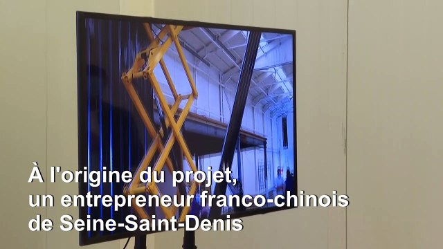 Coronavirus: inauguration de la première usine de masques d'Ile-de-France