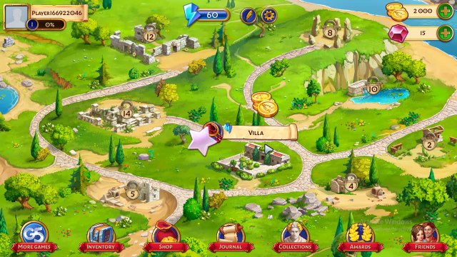 Jewels of Rome: Match gems to restore the city Kids TV