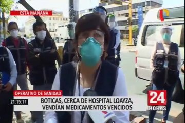 Video herunterladen: Breña: clausuran boticas y farmacias que vendían medicamentos vencidos y adulterados