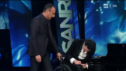 Ezio Bosso al Festival di Sanremo del 2016