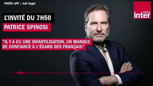 Patrice Spinosi : Il y a eu une infantilisation, un manque de confiance à l'égard des Français