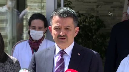 Pakdemirli: "(Kovid-19 aşısı için anti serum çalışmaları) İlerideki aşı çalışmalarına örnek olacak"