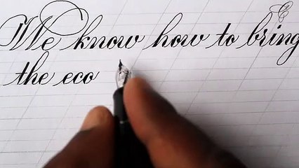 calligraphy handwriting alphabet || Handwriting calligraphy
