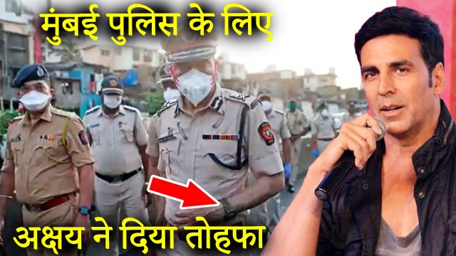 Akshay Kumar Donates 1000 Wrist Bands To Mumbai Police To Help Detect Virus Symptoms