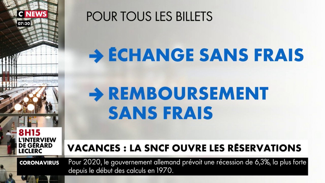 Vacances : la SNCF ouvre les réservations