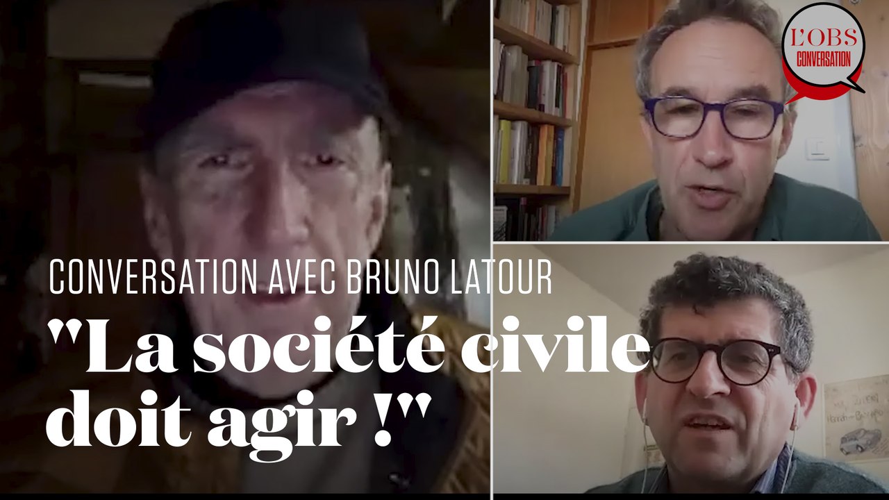 Bruno Latour répond aux questions des lecteurs de "l'Obs" à l'occasion d'une master class confinée