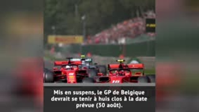Formule 1 - Le Grand Prix de Belgique maintenu ?