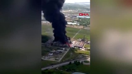 Venedik'te kimyasal fabrikada patlama