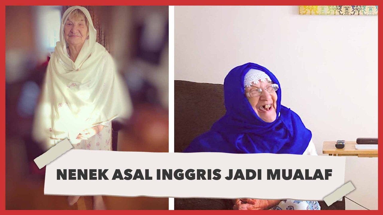 Kisah Haru Nenek asal Inggris yang Jadi Mualaf