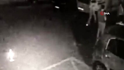 Bursa'da silahların konuştuğu ve 1 kişinin hayatını kaybettiği silahlı kavga kamerada